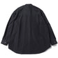 High Count Band Collar Round Cut Oversized Shirt