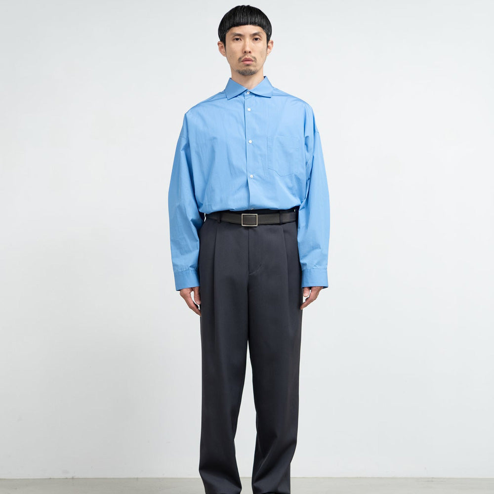 High Count Wide Spread Collar Shirt