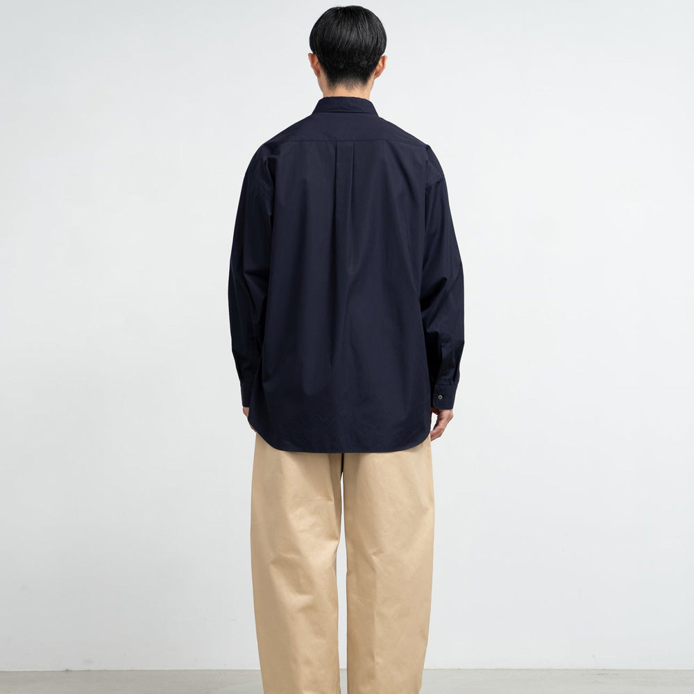 High Count Wide Spread Collar Shirt