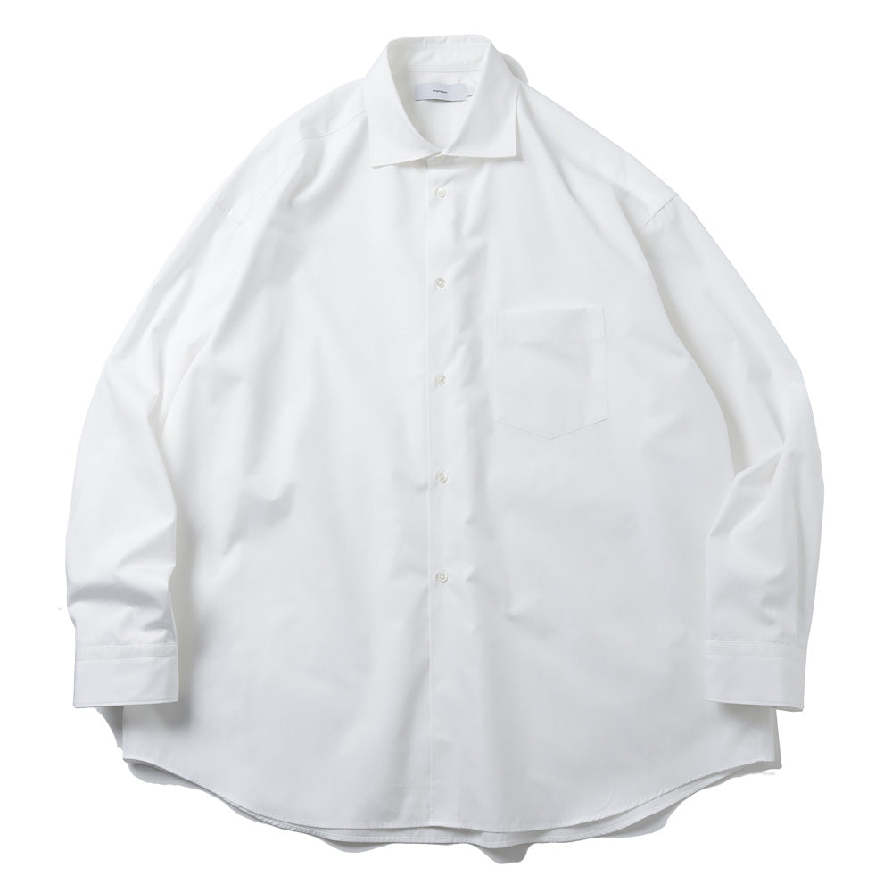 High Count Wide Spread Collar Shirt