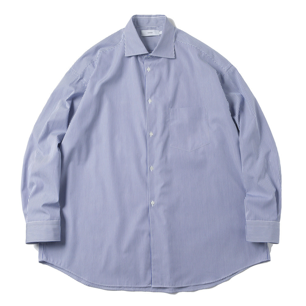 High Count Wide Spread Collar Shirt