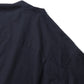 Cotton Cashmere L/S Oversized Band Collar Shirt