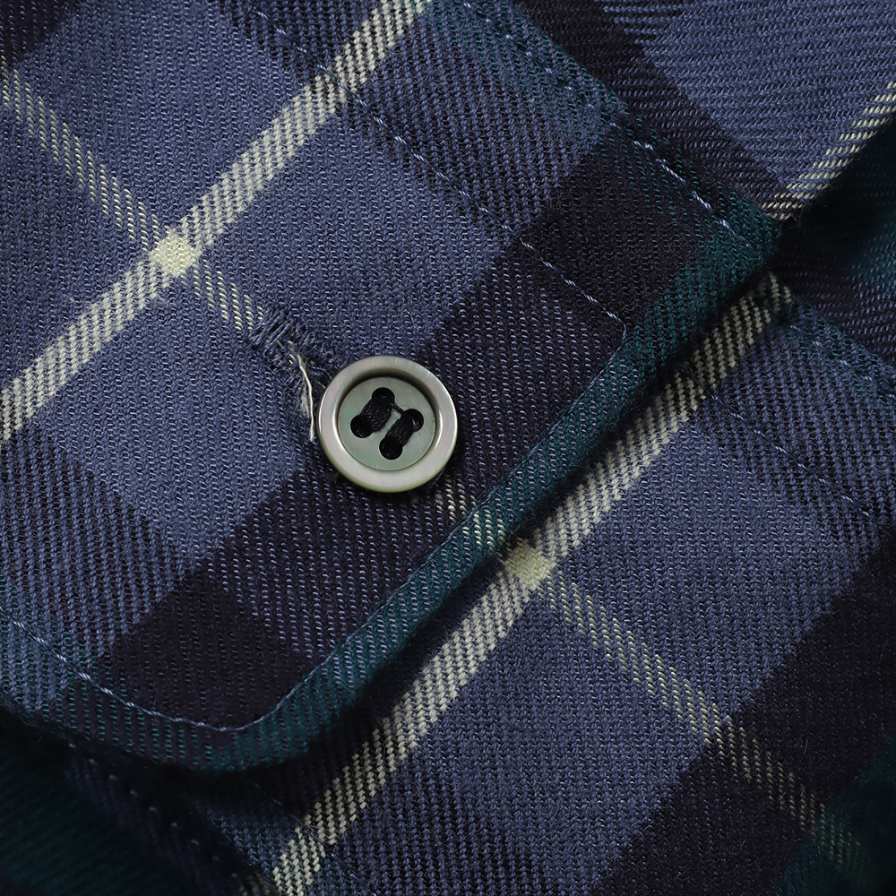 Graphpaper) Check Flannel Oversized Regular Collar Shirt (GM233 Graphpaper) Check Flannel Oversized Regular Collar Shirt (GM233