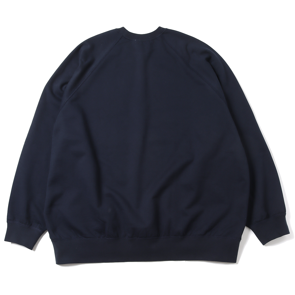 Ultra Compact Terry Crew NecK Sweater