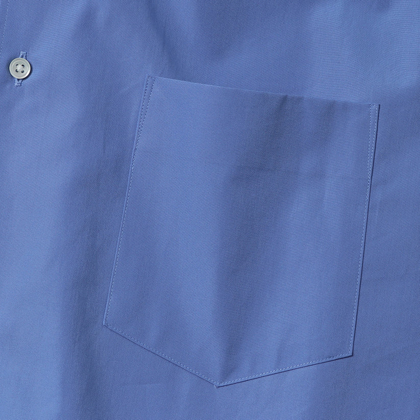 ALUMO for GP S/S Oversized Band Collar Shirt