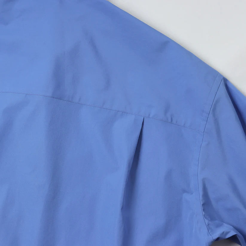 ALUMO for GP S/S Oversized Band Collar Shirt