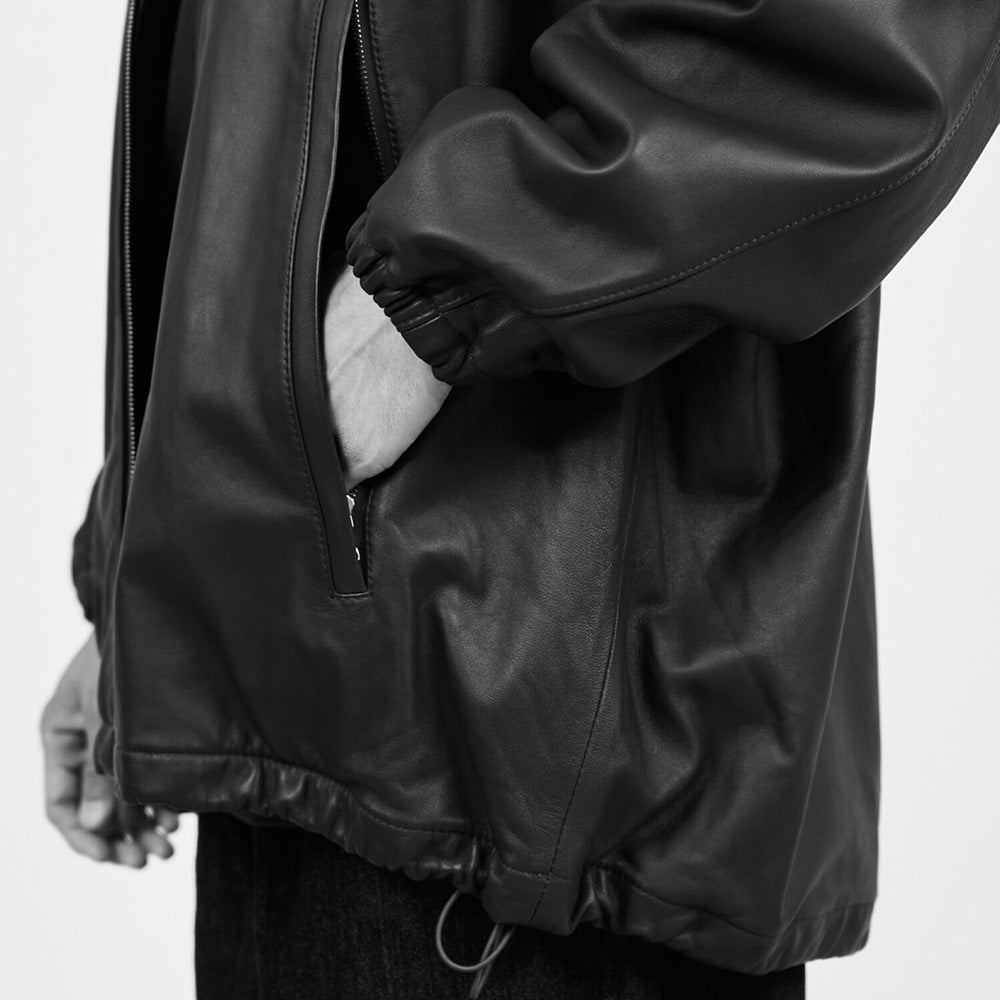 Sheep Leather Track Blouse