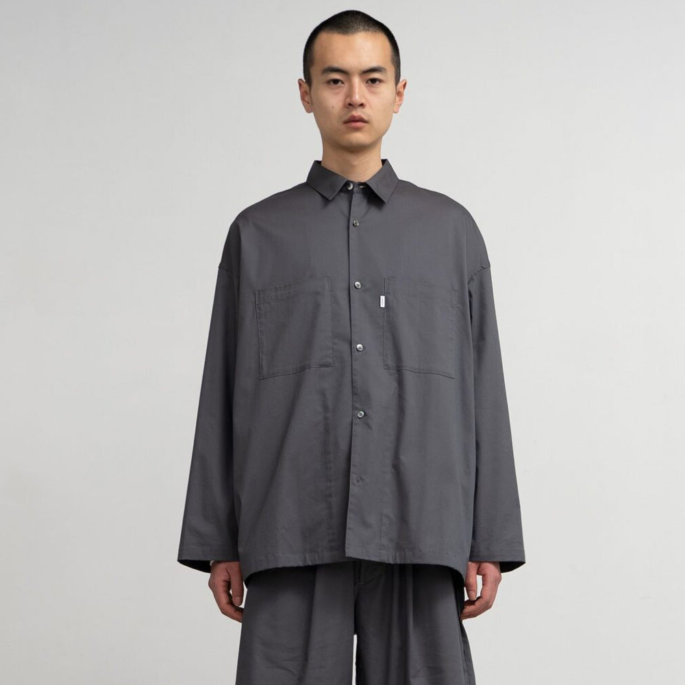 Solotex Twill L/S Oversized Box Shirt