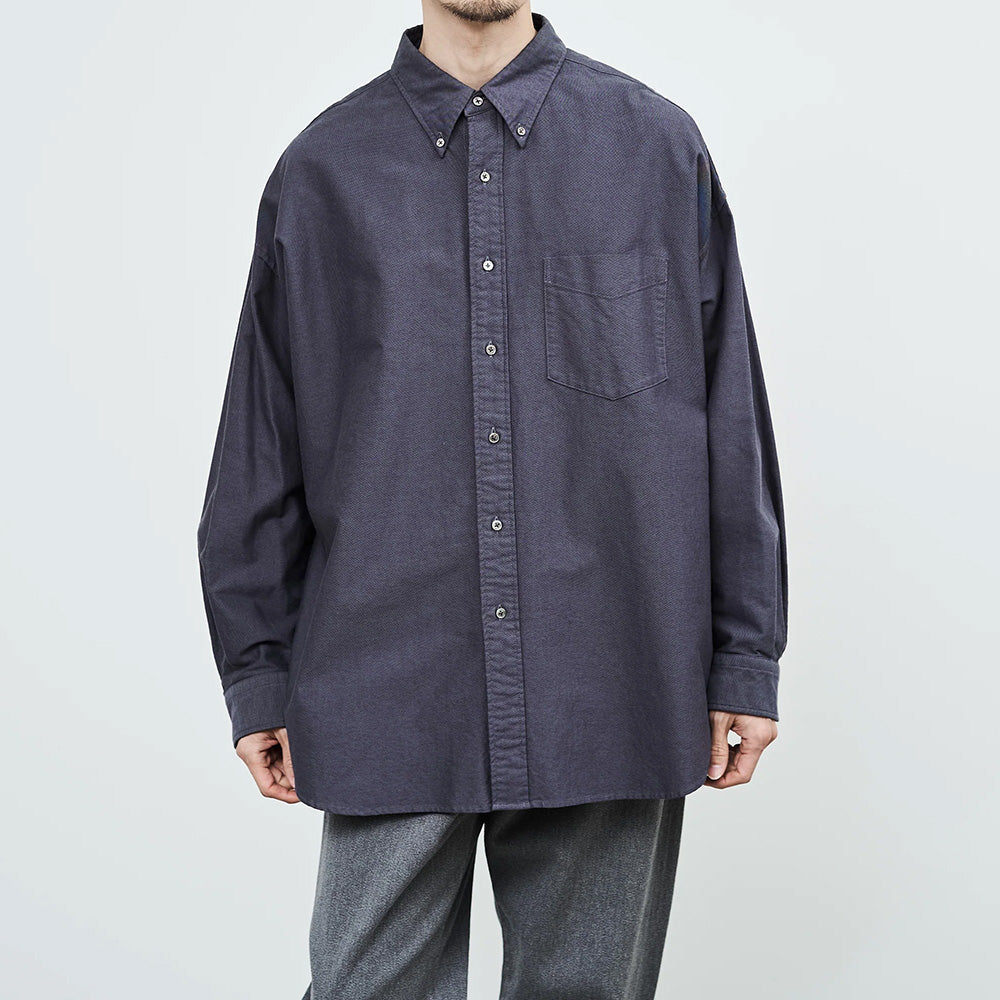 Oxford L/S Oversized B.D Shirt