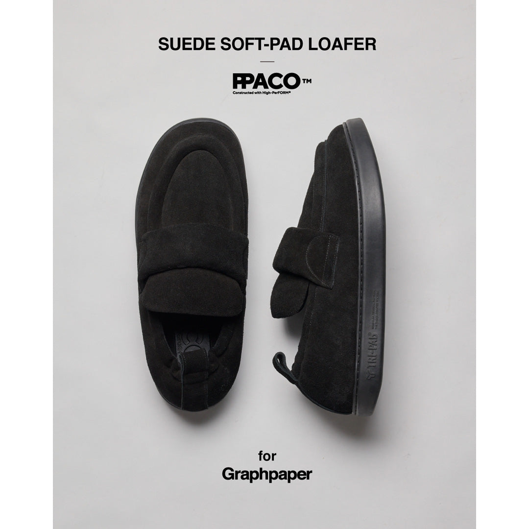PPACO for GP SUEDE SOFT-PAD LOAFER