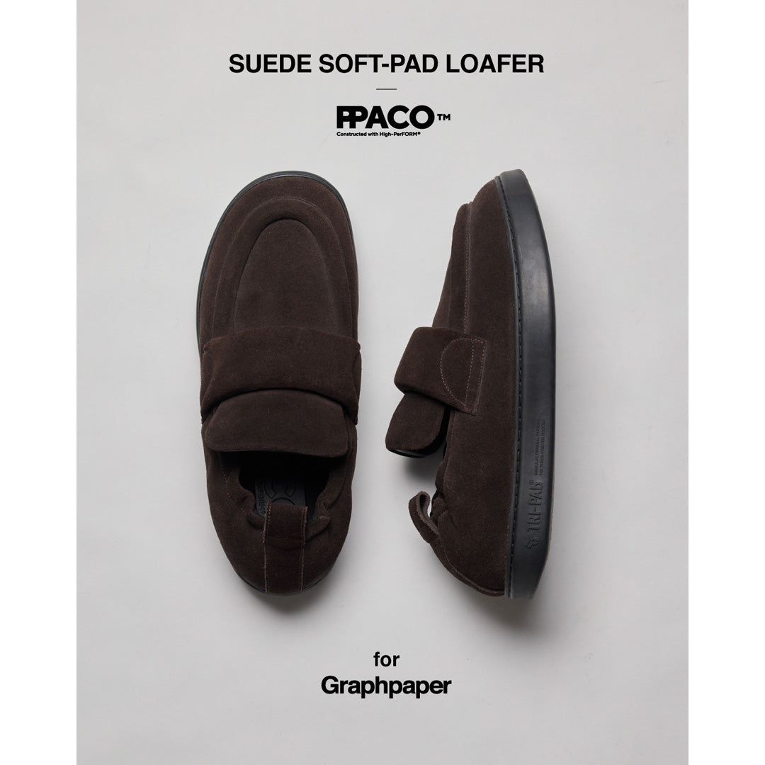 PPACO for GP SUEDE SOFT-PAD LOAFER