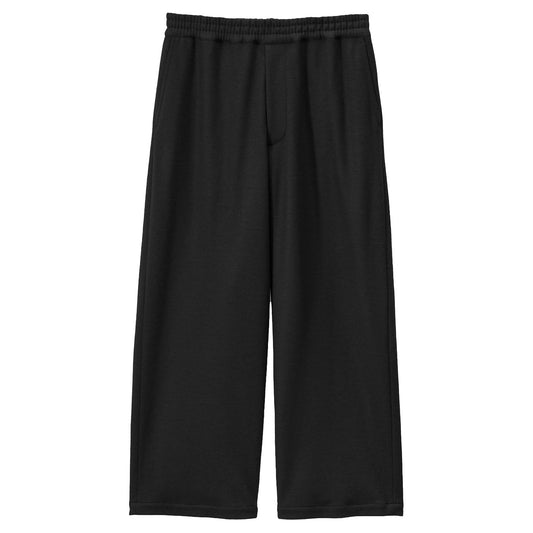 Wool Smooth Flannel Easy Wide Pants
