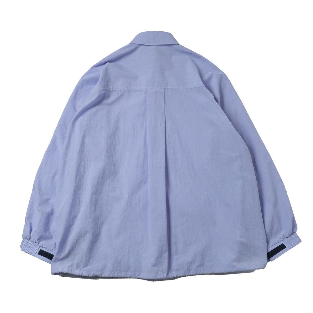 Graphpaper) Seersucker Pullover Shirt (GU261-50445) | Graphpaper