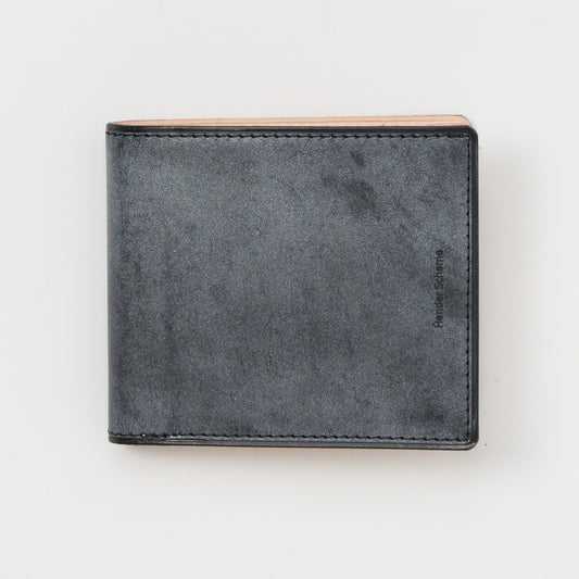 half folded wallet