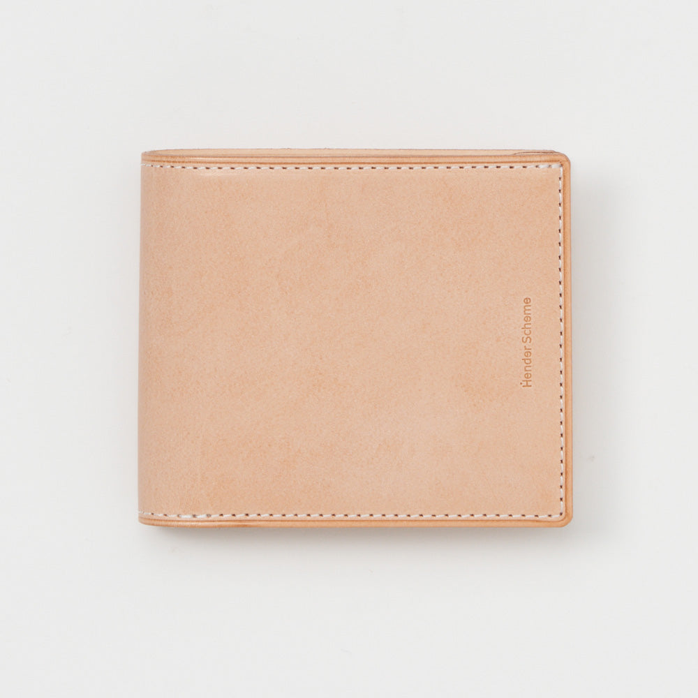 half folded wallet