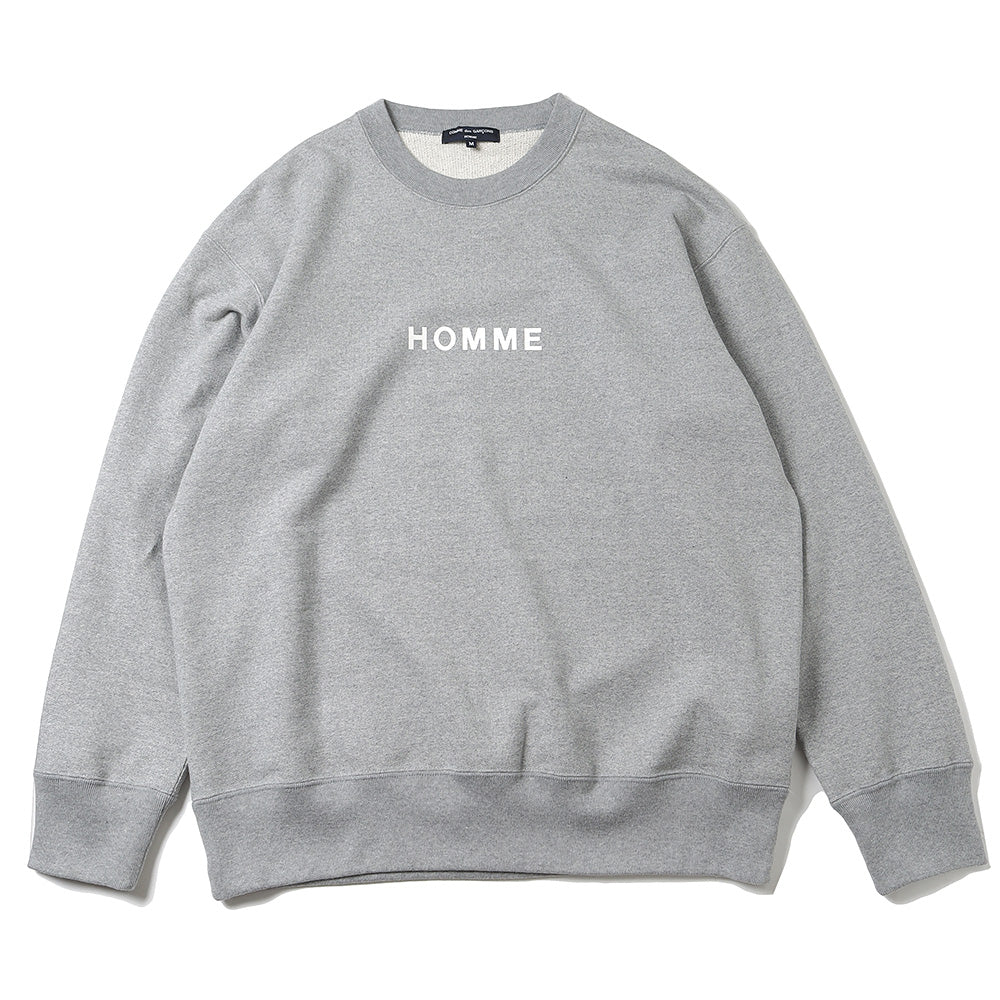 Cotton fleece product print CREW T104