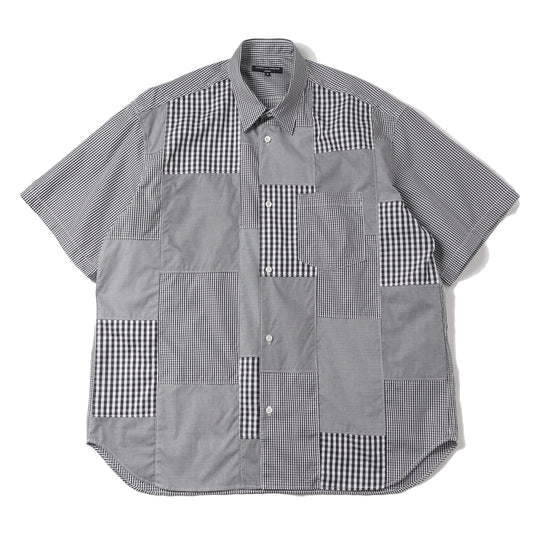 Cotton check mix B022