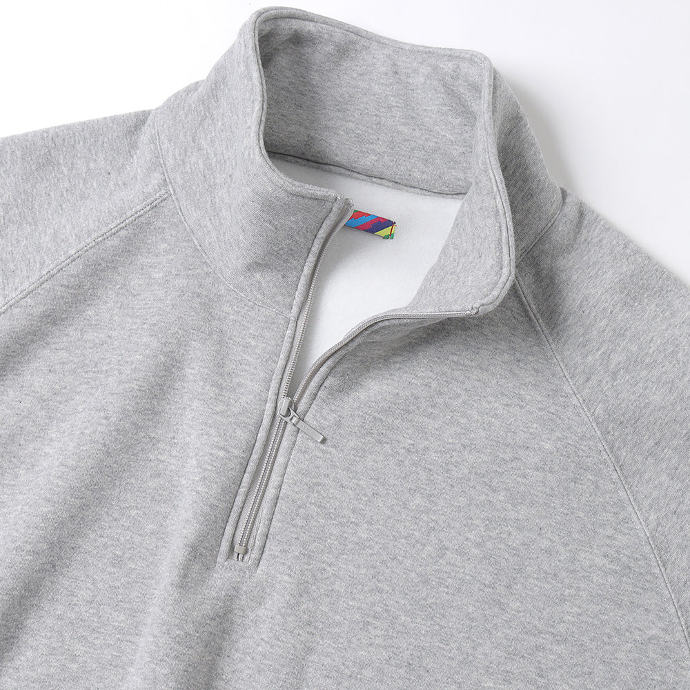 RELAX PULLOVER HALF ZIP SWEAT SHIRTS