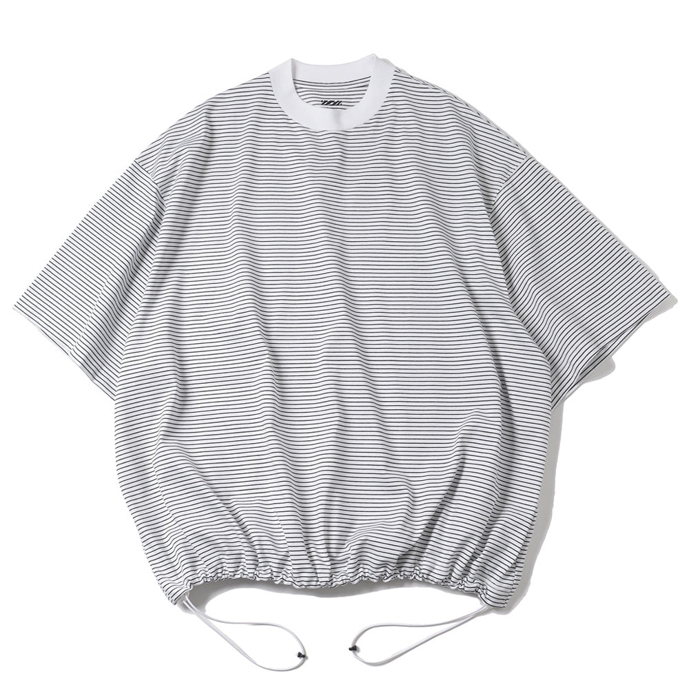 BALLOON BORDER SHORT SLEEVE T-SHIRT