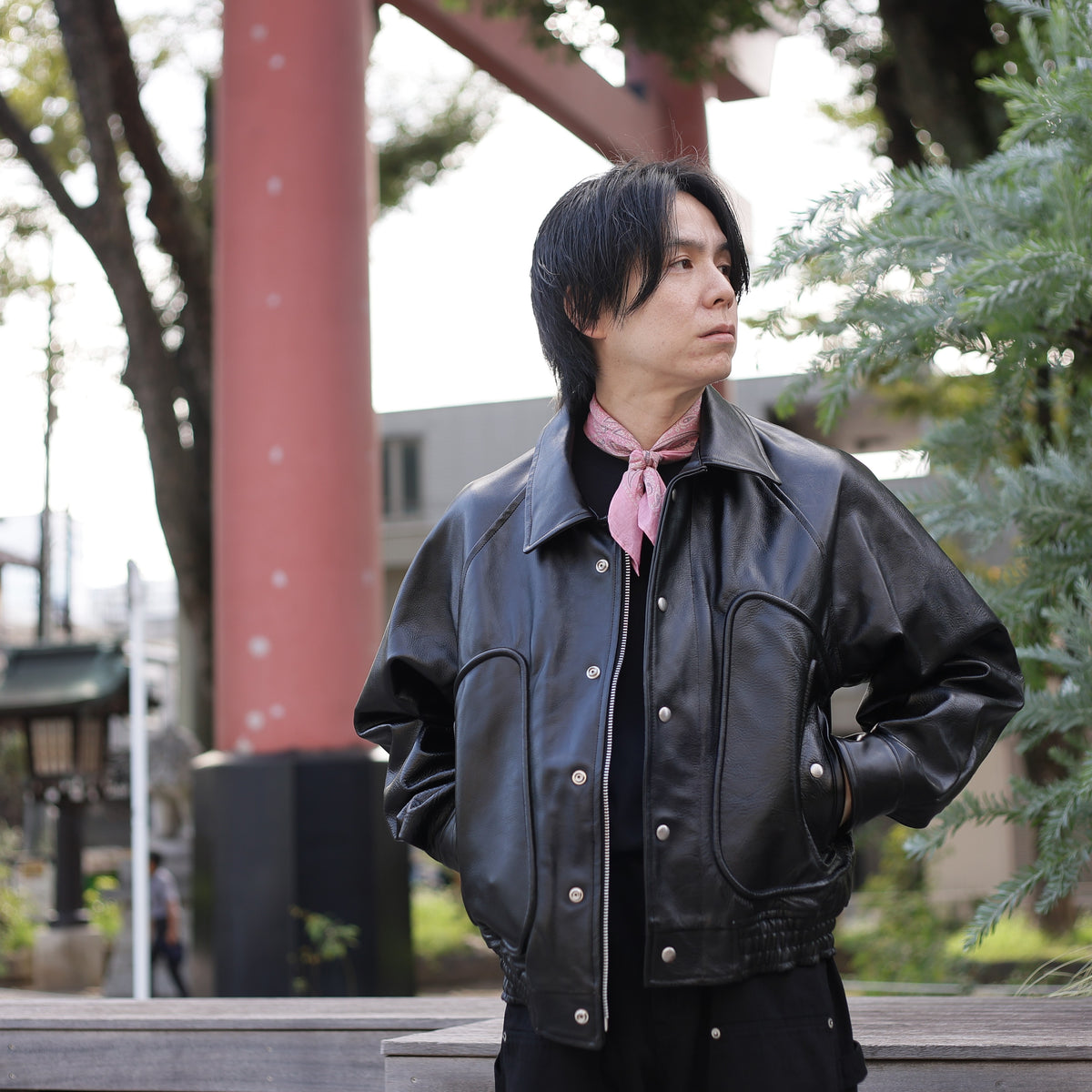 Shrink Bomber Jacket