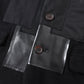 Wool spun twill product processing x multi-material patchwork J010
