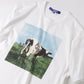Cotton-filled jersey product print T011