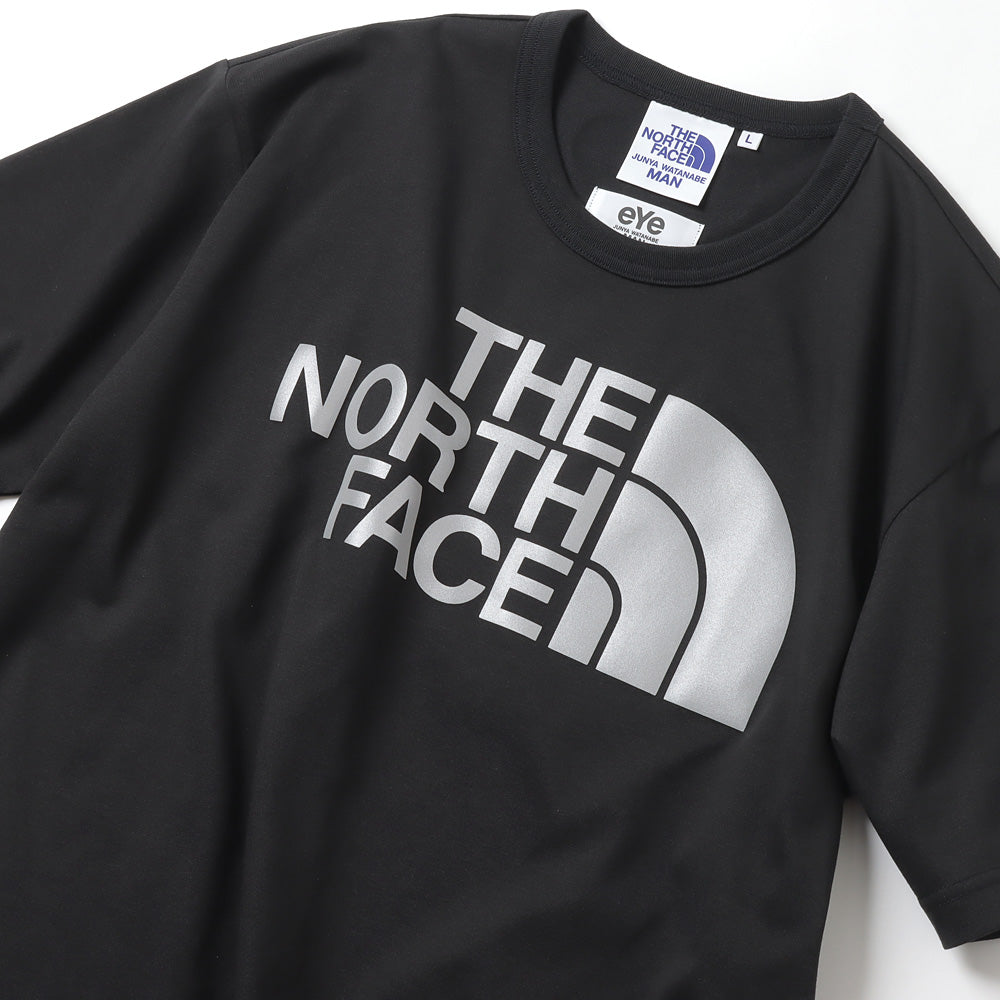 THE NORTH FACE × JUNYA WATANABE MAN ダブルネーム Tシャツ クルーネック ブラック ライトグレー 23SS