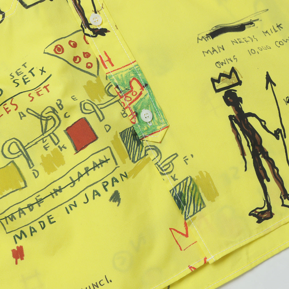 綿ブロードプリント Jean-Michel Basquiat B021