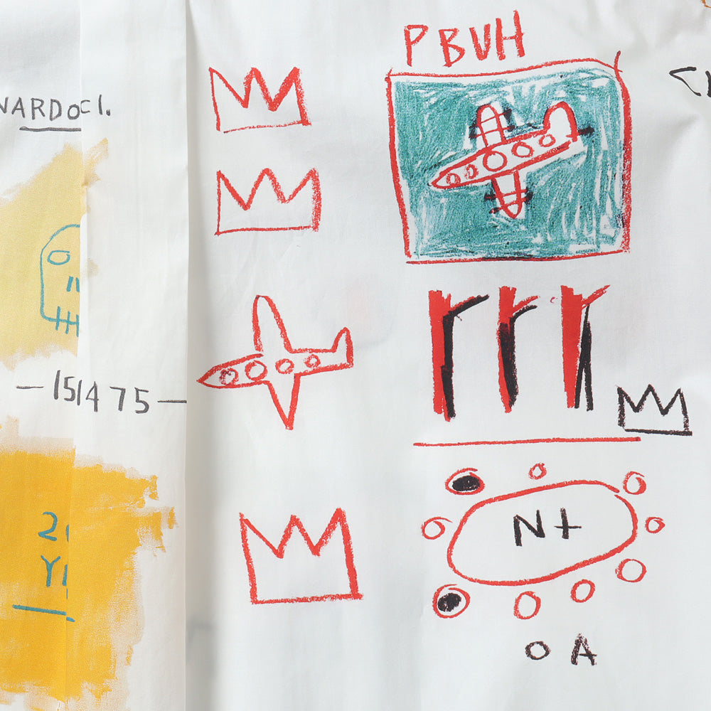 綿ブロードプリント Jean-Michel Basquiat B025
