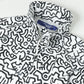 ナイロンタフタラミネートプリント Keith Haring J016