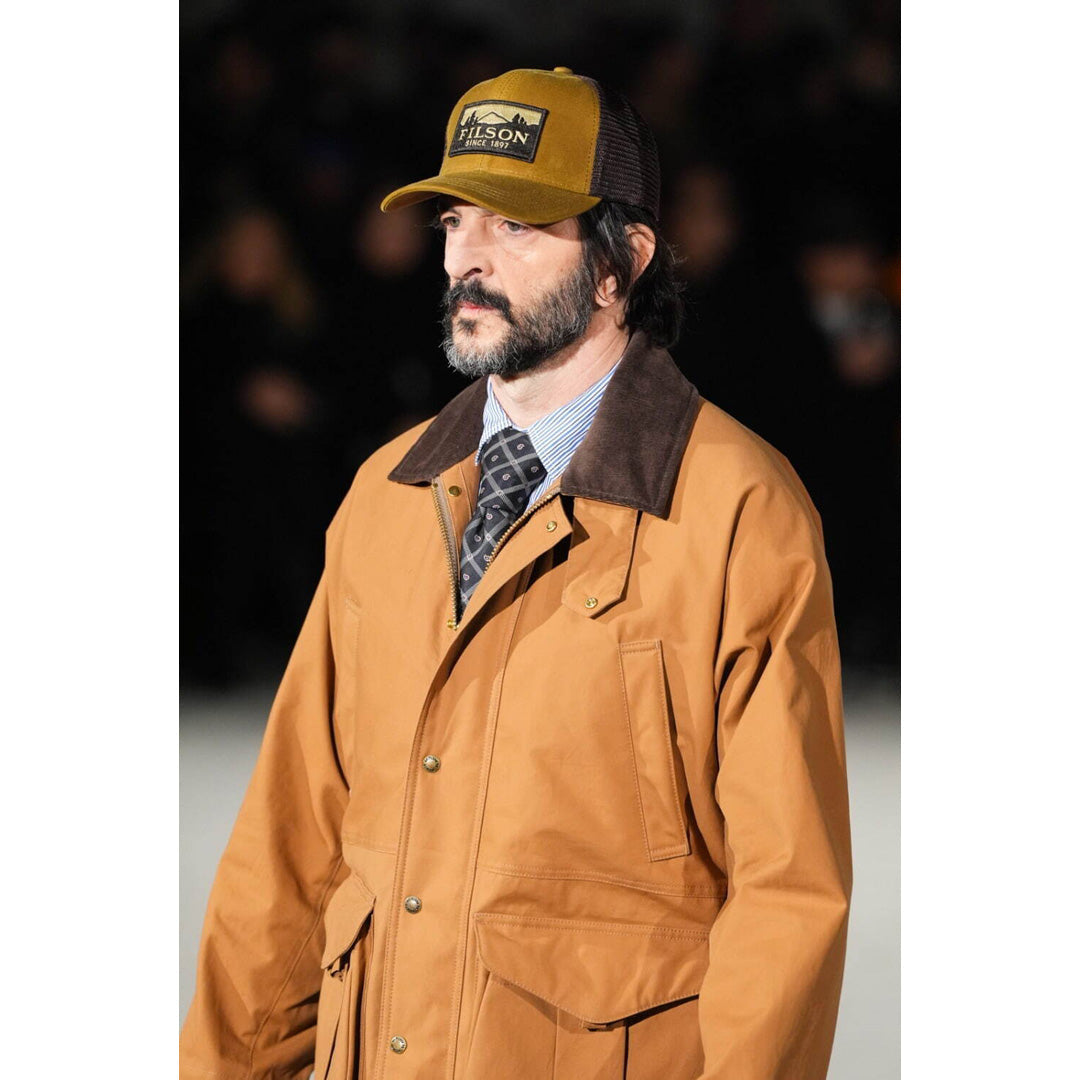 JUNYA WATANABE MAN) 綿オックス×ウールエステルチェック FISON W