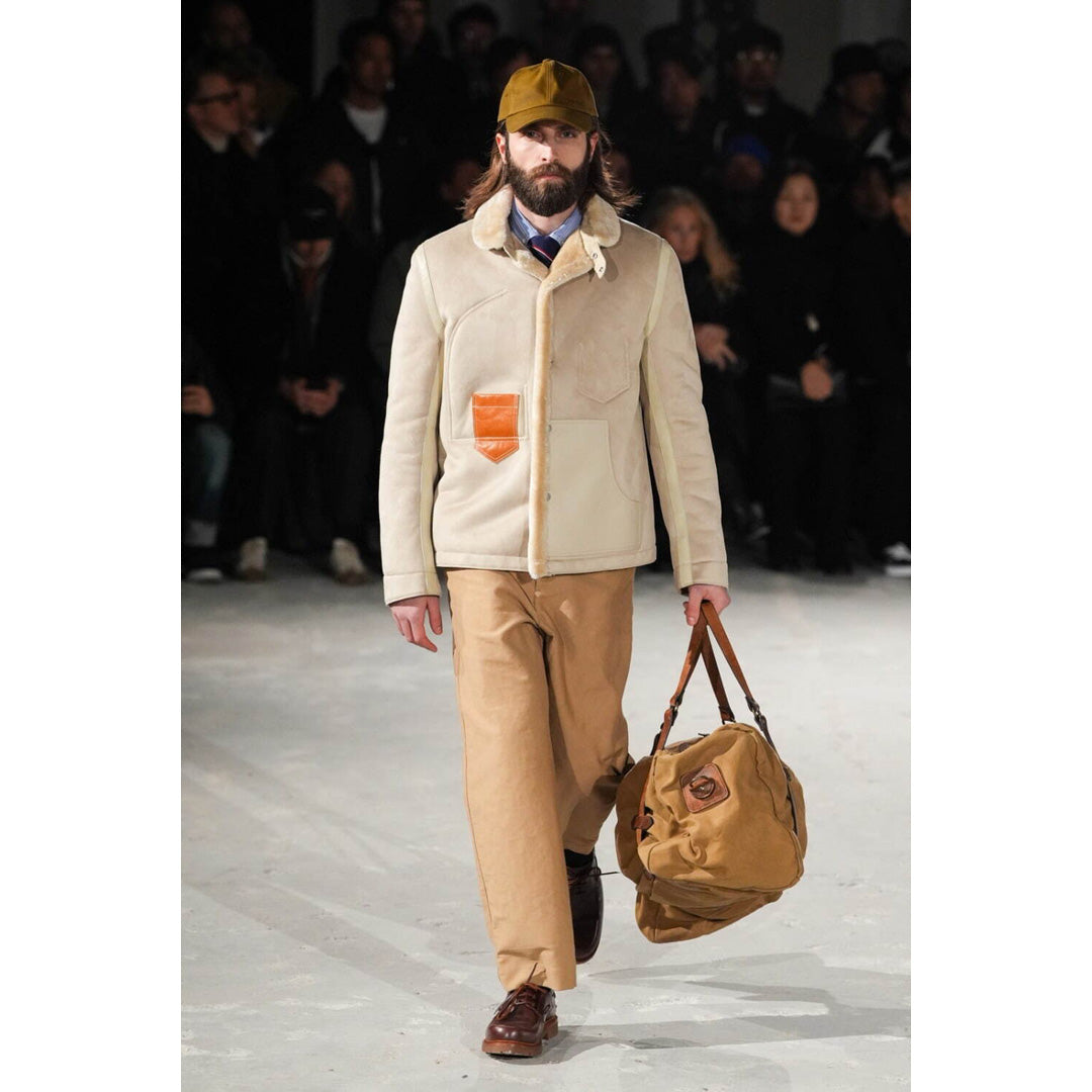 エステルボアムートン×レザー J025