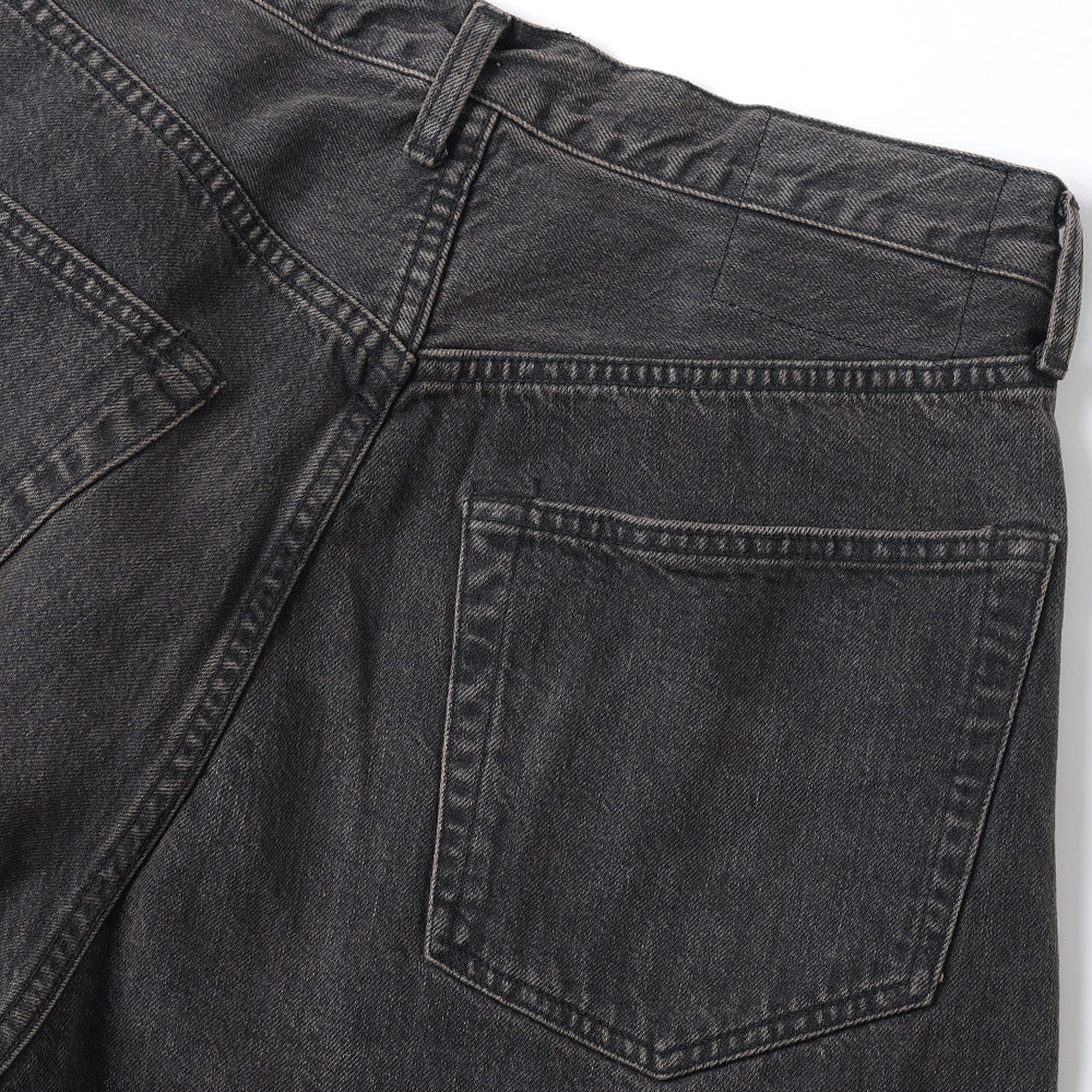 5P Zipper Front Denim Pants(VINTAGE WASH)