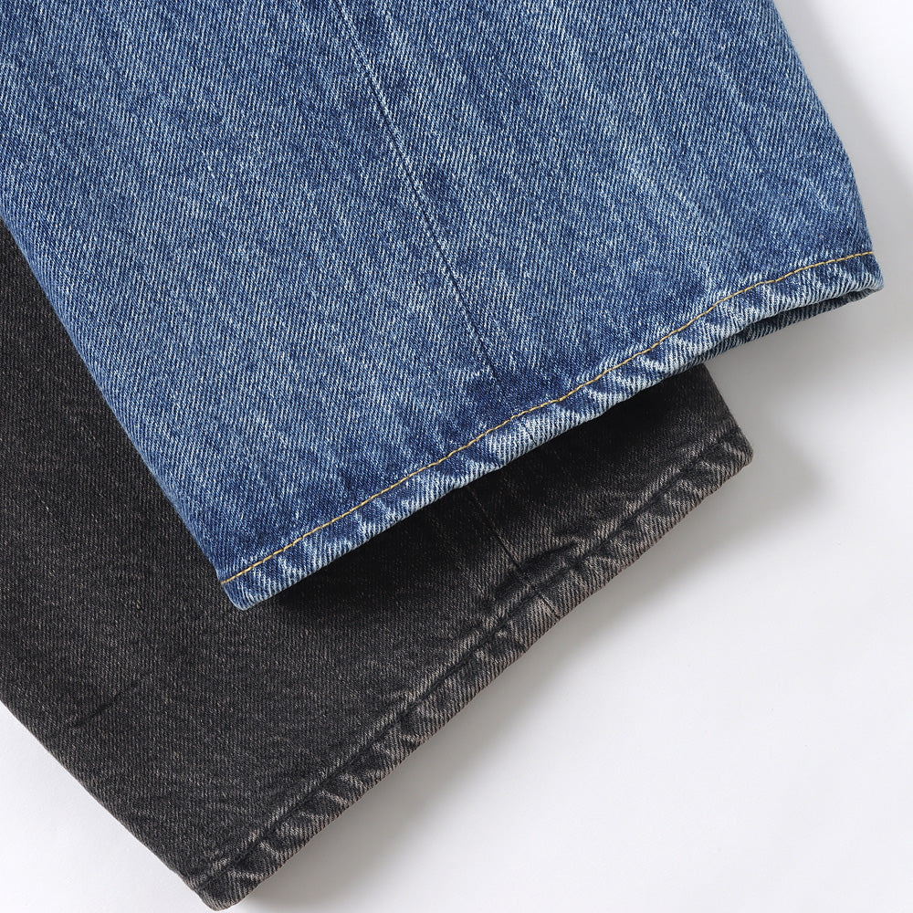 5P Zipper Front Denim Pants(VINTAGE WASH)