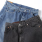 5P Zipper Front Denim Pants(VINTAGE WASH)