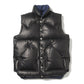 Leather Down Vest