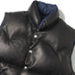 Leather Down Vest