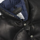 Leather Down Vest