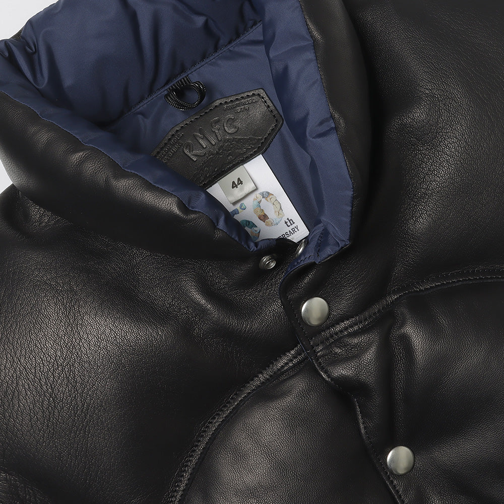 Leather Down Vest