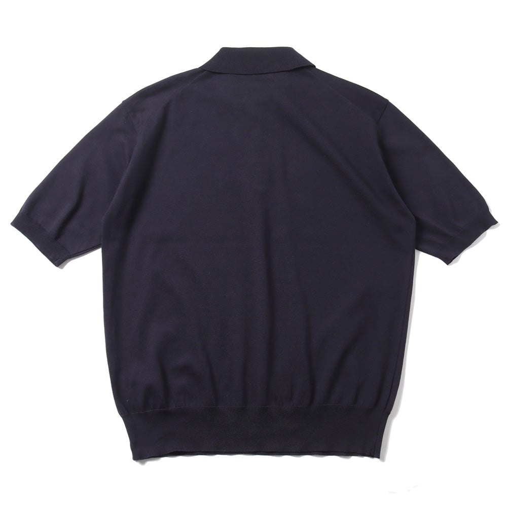 Cotton Knit Polo Shirt