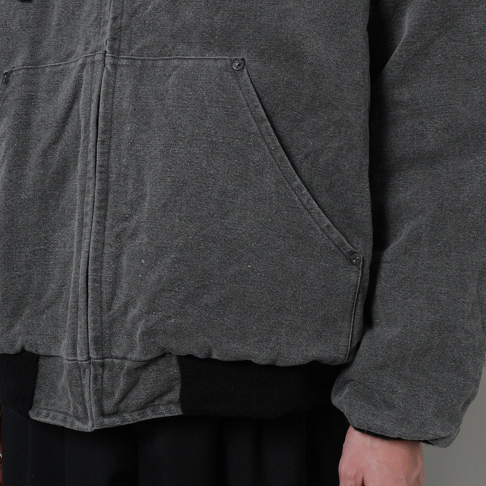 Cotton Hemp Hooded Jacket