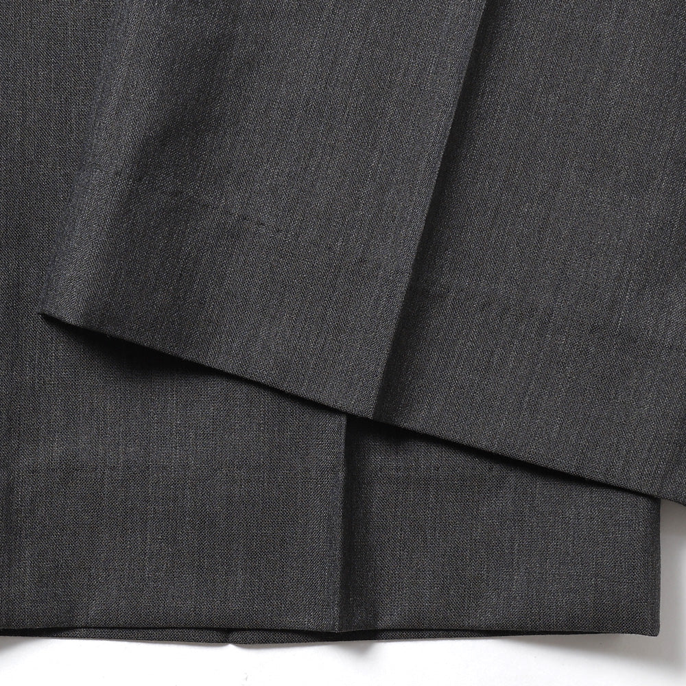 REGULAR FIT STRAIGHT TROUSERS 2/60 WOOL TROPICAL MELANGE