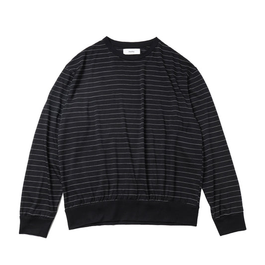 CREW NECK L/S TEE SUPER120s WASHABLE WOOL JERSEY