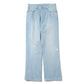 SHOE CUT JEANS ORGANIC COTTON 12oz DENIM (FADED)