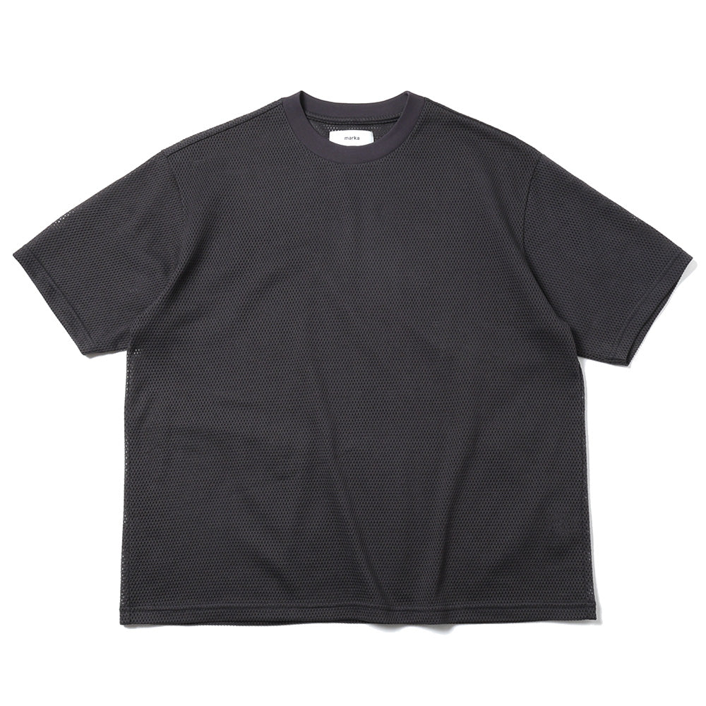 CREW NECK TEE ORGANIC COTTON MESH