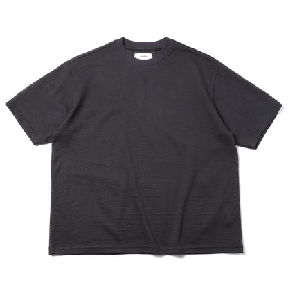 CREW NECK TEE ORGANIC COTTON MESH