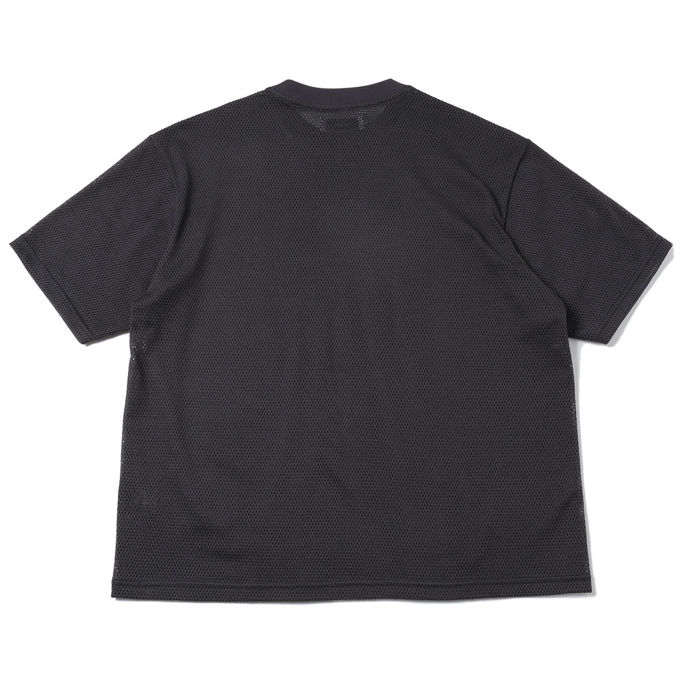 CREW NECK TEE ORGANIC COTTON MESH