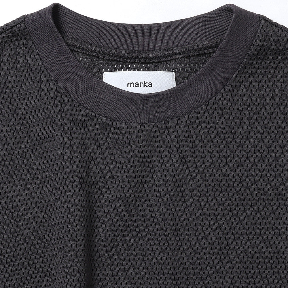 CREW NECK TEE ORGANIC COTTON MESH