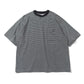 BORDER TEE S/S ORGANIC COTTON