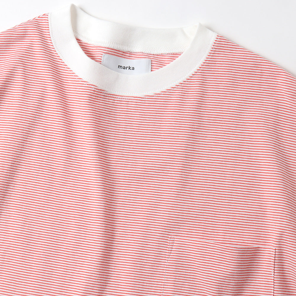 BORDER TEE S/S ORGANIC COTTON